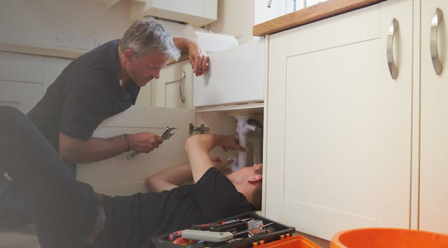 Professional burst pipe repair services in Mark Center, OH